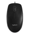 Mysz Logitech B100 Wired Optical 800dpi USB czarna