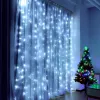 COLORWAY LED Garland Indoor 300 LED Länge 3 x 3m kaltwäiss AC 220V thumbnail (10 of 16)