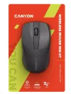 Mouse óptico sem fio CANYON MW-7 resolução ajustável 800 1200 1600 dpi 4 teclas Dongle USB 1xAA preto thumbnail (6 of 6)