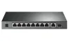 TP-Link TL-SG1210P - Διακόπτης PoE+ 10 θυρών με 8 θύρες POE+ gigabit και 1 θύρα gigabit + 1 θύρα SFP thumbnail (2 of 3)