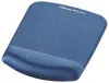 FELLOWES mouse and wrist pad PlushTouch blue thumbnail (2 of 2)