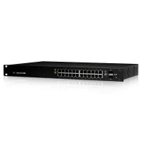 Ubiquiti Edge Switch 24 portos Gigabit Ethernet 2x SFP PoE 24V PoE 802.3af 250 W-on (1 of 4)