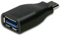 I-tec адаптер USB 3.1 Type-C към 3.1 3.0 2.0 Type-A за USB устройства (напр. HUB) към USB 3.1 Type C (напр. MacBook) черен (1 of 2)