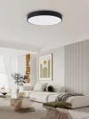 IMMAX NEO RONDATE SLIM SMART Plafongsliichter 80 x 7cm 65W schwaarz Zigbee 3.0 TUYA thumbnail (4 of 8)