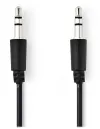 NEDIS kabel jack 35 mm - jack 3,5 mm black bulk 1m thumbnail (1 of 2)