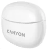 CANYON TWS-5 BT hoofdtelefoon met microfoon BT V5.3 JL 6983D4 behuizing 500mAh+40mAh tot 38u wit thumbnail (3 of 7)