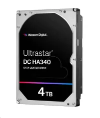 Western Digital Ultrastar DC HA340 3,5 inch 26,1 mm 4000 GB 256 MB 7200 RPM SATA ULTRA 512N SE DC HA340 (1 of 1)