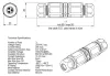 Złącze XtendLan I do przewodów o średnicy do 275mm wodoodporne mocowanie okablowania o średnicy od 55mm do 85mm thumbnail (3 of 4)