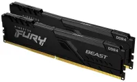 KINGSTON FURY Beast Black 64GB DDR4 3600MHz CL18 DIMM SÆT 2x 32GB (1 of 4)