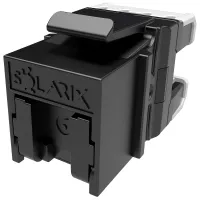 Solarix keystone c6 UTP RJ45 zwart voor tang SXKJ-NA-BU SXKJ-6-UTP-BK-NA - 24 stuks multipack (1 of 2)