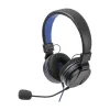 Fones de ouvido SnakeByte Head: Conjunto 4 para PS4 azul preto