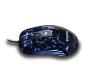 Mouse OP-636B, gaming, wired, laser, 3200 dpi, LED backlight, USB, black-blue thumbnail (2 of 3)