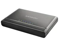 AXAGON Metallbox für M.2 NVMe und 2,5" SATA SSD mit funktionellem Klonen ADSA-CC USB-C 3.2 Gen 2 Kabel 30cm (1 of 4)