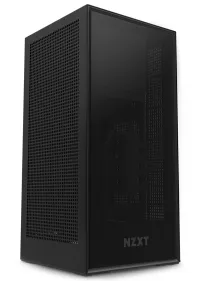 NZXT etui H1 mini ITX 140mm AIO køler 650W SFX-L 80Plus Guld modulær strømforsyning stigkort USB-C sort (1 of 7)