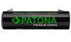 PATONA genopladeligt batteri 18650 Li-lon 3000mAh PREMIUM 3,7V med strimmelterminaler til lodning thumbnail (2 of 4)