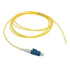 Cable flexible de fibra óptica LC, 9/125, 0,9 mm, 2 m, LS0H, ZWP, G.652d