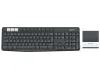 Клавиатура Logitech K375s + поставка за мобилен таблет безжична CZ оформление черна thumbnail (1 of 1)