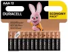 Batteria alcalina Duracell Basic 12 pezzi (AAA)