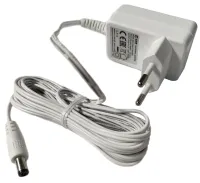 DAHUA strømforsyning 100-240 VAC 50-60Hz udgang 12V 1A DC jack 5,5 2,1mm hvid (1 of 1)