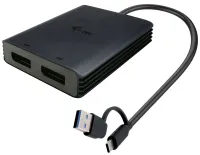 I-tec USB-A USB-C Διπλός προσαρμογέας βίντεο 4K DP (1 of 1)