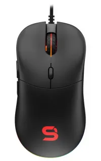 SPC Gear gaming mouse GEM Plus PAW 3370 19000dpi kailh GM 8.0 6 buttons ARGB black (1 of 6)