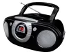 Soundmaster SCD5100SW CD player Κασετόφωνο Ραδιόφωνο FM Μαύρο