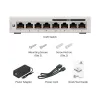 Przełącznik Ubiquiti UniFi 8 PoE - 8x Gbit RJ45 4x PoE 802.3af (budżet PoE 52W) thumbnail (5 of 5)