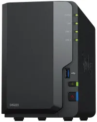 Synology DS223 2x SATA 2 ГБ ОЗУ 3x USB 3.2 1x GbE (1 of 7)