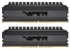 PATRIOT Viper 4 Blackout 64GB DDR4 3600MHz DIMM CL18 1,35V súprava tepelného štítu 2x 32GB