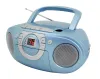 Soundmaster SCD5100BL Reproductor de CD Reproductor de casete Radio FM Azul