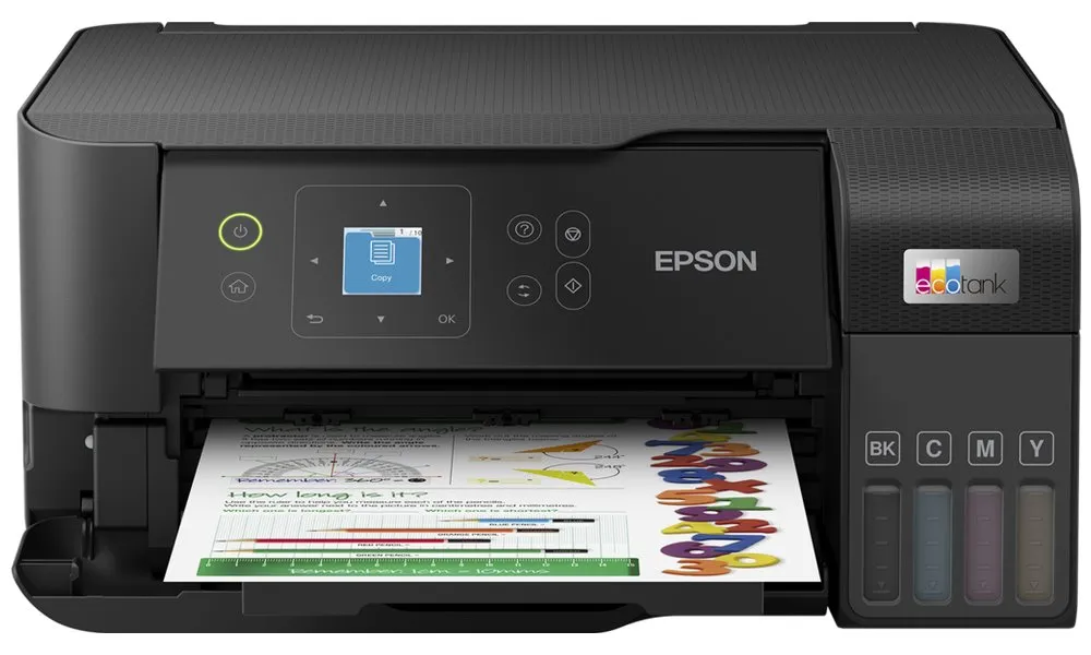 Epson EcoTank ET-2720 - Impresora multifuncional inalámbrica a color con  escáner y copiadora.