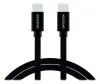 Swissten кабел за данни USB-C USB-C с текстилна оплетка 2.0 M Черен thumbnail (1 of 1)