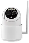 NEDIS IP-camera op zonne-energie Buiten IP65 Wi-Fi 1080p PIR-sensor USB-C microSD Nachtzicht Android iOS Wit thumbnail (4 of 6)