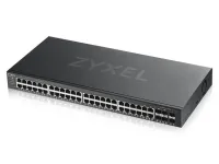 Zyxel GS1920-48v2 50-portowy gigabitowy przełącznik zarządzany przez Internet 44x gigabit RJ45 4x gigabit RJ45 SFP 2x SFP (1 of 4)