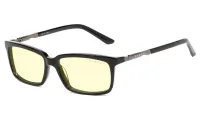 GUNNAR gaming-bril op sterkte HAUS READER ONYX * amberkleurige lenzen * BLF 65 * dioptrie +1 (1 of 4)