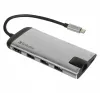 USB-концентратор VERBATIM MULTIPORT USB-C 3x USB 3.0 HDMI SDHC MICROSDHC RJ45