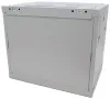 XtendLan 9U 600x450 au mur porte vitrée monobloc gris thumbnail (5 of 7)