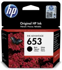 HP ink cartridge 653 black (1 of 1)