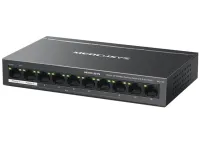 TP-Link Mercusys MS110P Switch 10 Puertos 8x 10 100 Mbps PoE+ 2x LAN 802.3af a 65 W (1 of 3)