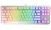 Endorfy herná klávesnica Thock TKL OWH Pudd.Kailh BL RGB USB blue sw. drôtová mechanická US layout biela RGB