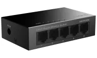 Commutateur fort SW5000M 5x port Gigabit RJ45 10 100 1000 mo avec 10 go avec Wi-Fi 802.3i u ab châssis métallique noir (1 of 6)