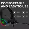 CANYON Gaming headset Shadder GH-6 RGB bakgrundsbelysning USB + 3,5 mm jack 2 m kabel svart thumbnail (5 of 8)