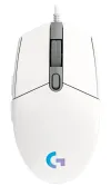 Mouse para jogos Logitech G102 LIGHTSYNC óptico 6 botões 8000 dpi USB branco