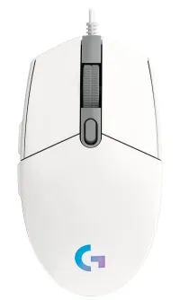 Logitech gaming miška G102 LIGHTSYNC optična 6 gumbov 8000dpi USB bela (1 of 5)