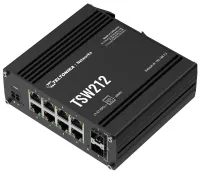 Teltonika TSW212 switch gestionable industrial L2 8x 10 100 1000 2x SFP sin fuente de alimentación (1 of 4)