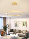 IMMAX NEO FINO SMART Hanging Luminaire 1 Circle 80cm 60W Gold Zigbee 3.0 Tuya thumbnail (5 of 8)