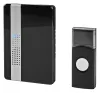 NEDIS Wireless Doorbell Kit Mains Powered 36 Melodies Range 300m 80dB Black thumbnail (1 of 3)