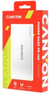 CANYON power Bank PB-108W 10000мАч Li-polВход 5В (MicroUSB Lightning - Apple)Выход 5В (2xUSB-A) белый thumbnail (3 of 4)