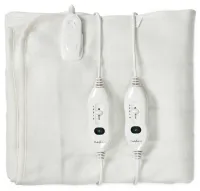 NEDIS electric blanket 2 people 160 x 140 cm 3 temperature settings overheating protection Polyester (1 of 5)