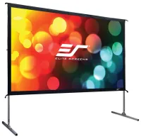 Trépied extérieur mobile pour écran ELITE SCREENS 100" (254 cm) 16:9 124,5 x 221,5 cm cadre en aluminium Gain 11 CineWhite (1 of 1)